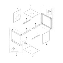 Housing Assembly for Husqvarna A 600