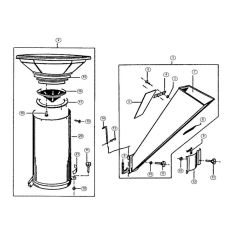 Funnel Assembly for Shredders