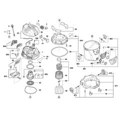 Bosch AdvancedVac 20 Assembly