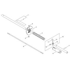 Main Pipe for Shindaiwa AH262S-HD