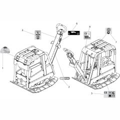 Decals for Altrad Belle RPC60