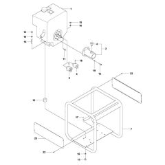 Husqvarna AMD 3000 Drive Unit
