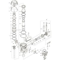 Makita AN935H Main Assembly