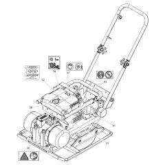 Decals for Wacker AP2560e