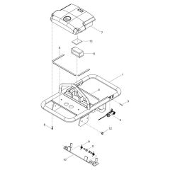 Frame Assembly for Wacker AS60e