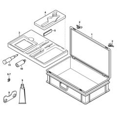 Case Assembly for Stihl ASA 65
