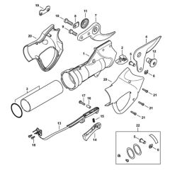 Handle Housing for Stihl ASA 65