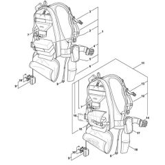 Carrying System for Stihl ASA 85