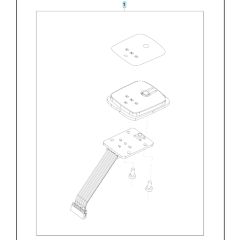 Console Assembly for Husqvarna