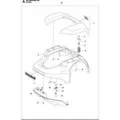 Cover Assembly for Automower 308