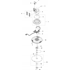 Blade Motor for Husqvarna 330X