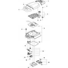 Center Console for Automower 450X