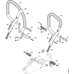 AV System & Handlebar for Stihl MS441