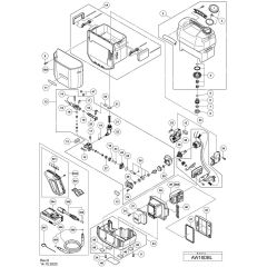 Main Assembly for Hikoki AW18DBL