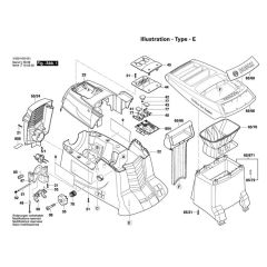 Bosch AXT 25 D Shredder Assembly