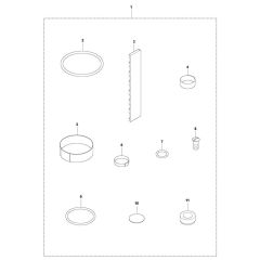 Husqvarna AY 107 Poker Kit