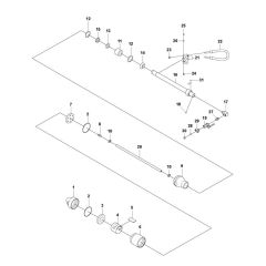 Husqvarna AY 157 Poker Assembly