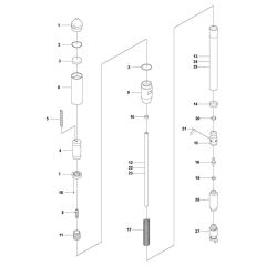 Husqvarna AY 77 Poker Assembly