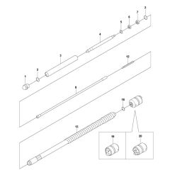 Husqvarna AZ 36 Poker Assembly