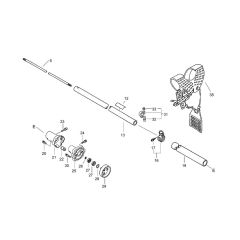 Shaft for ECHO BCLS-510ES