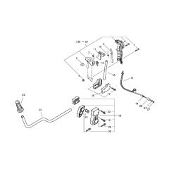 Handle for ECHO BCLS-510ES