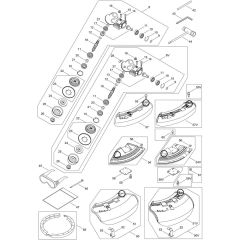 Gear Case for ECHO BCLS-510ES
