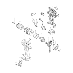 Makita BDF450 Assembly