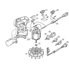Electric Motor BE 55 Assembly