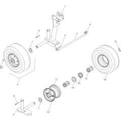 Steering Assembly for BE550