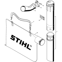Vacuum Attachment for Stihl Blower