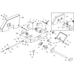 Bedplate Assembly for Floor Saw