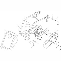 Bedplate & Front Cover Assembly