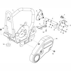 Bedplate Assembly for PCX60A