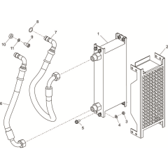 Cooler Assembly for Belle Bulldog