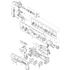Main Assembly for Makita BFL201R