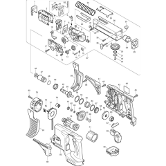 Makita BFR550 Main Assembly