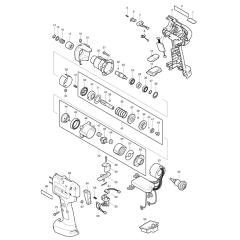 Makita BFT082R Screwdriver Assembly