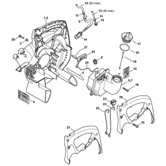 Fan Housing for Stihl BG50