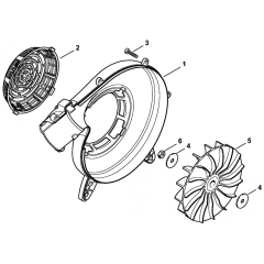 Fan Housing for Stihl BG50