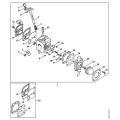 Carburetor C1Q-S50 for Stihl
