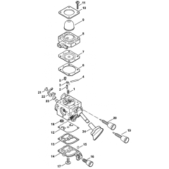 Carburetor for Stihl BG56
