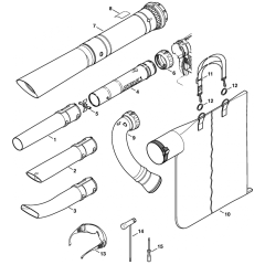 Nozzle & Vacuum for Stihl BG56