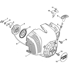 Rewind Starter for Stihl BG56