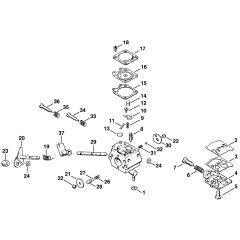 Carburetor WT-38 for Stihl BG60