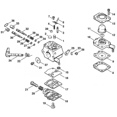 Carburetor WT-330 for Stihl BG72