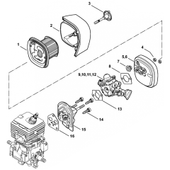 Spacer Flange for Stihl BG86