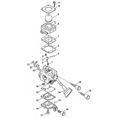 Carburetor C1M-289 for Stihl BG86