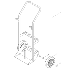 Transport Cart for Wacker BH22