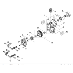 Crankcase Assembly for Wacker BH22