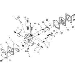 Diaphragm Carburettor for Wacker BH23
